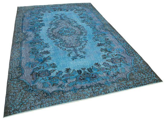 6x10 Blue Over Dyed Rug - 25439