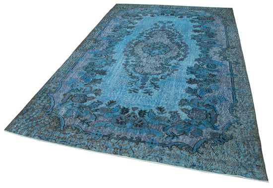 6x10 Blue Over Dyed Rug - 25439