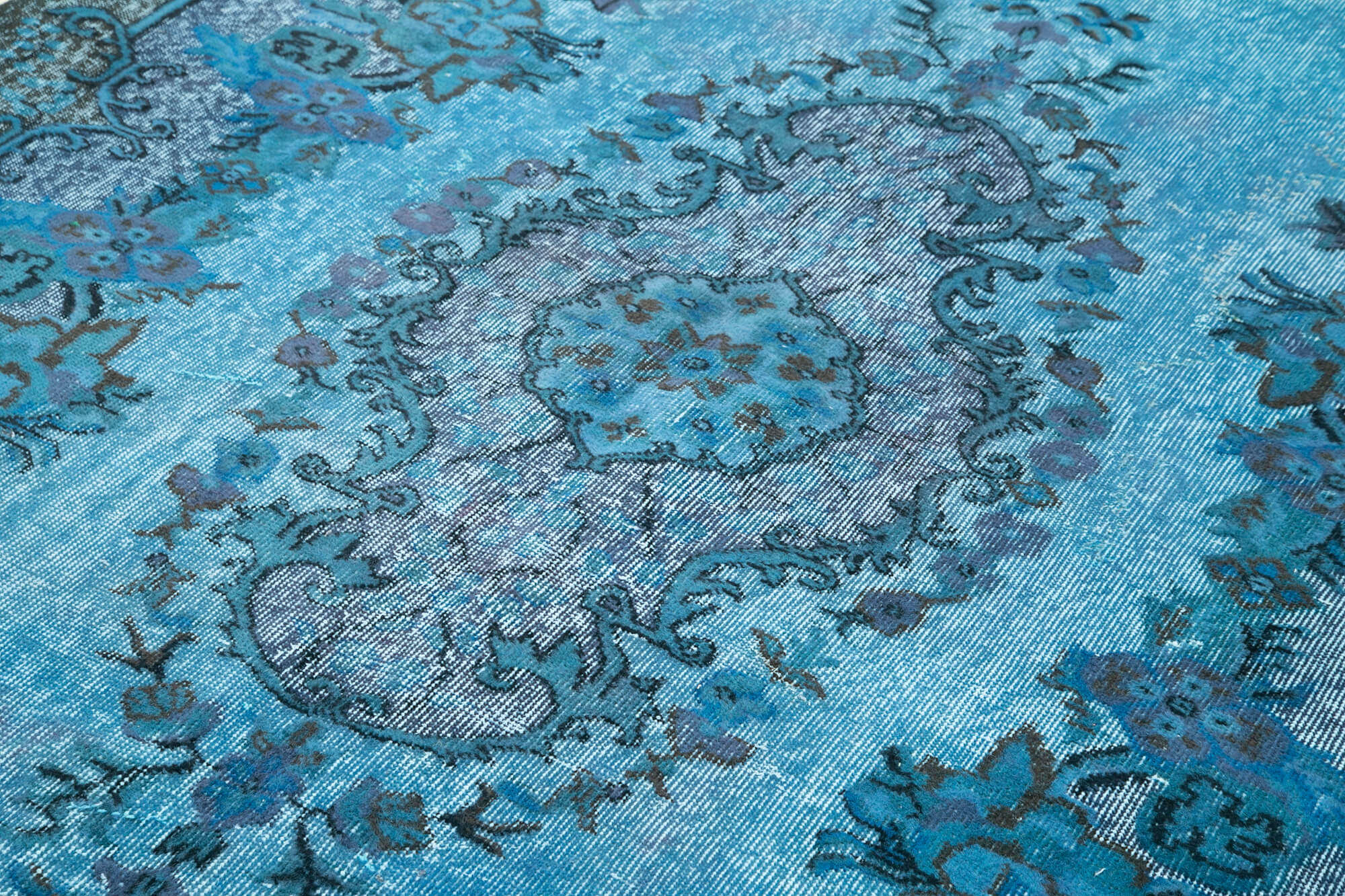 6x10 Blue Over Dyed Rug - 25439
