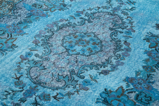 6x10 Blue Over Dyed Rug - 25439