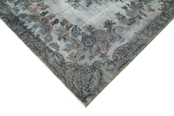 7x10 Grey Over Dyed Rug - 25441