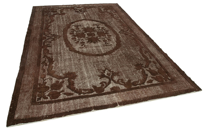 7x11 Brown Over Dyed Rug - 25451