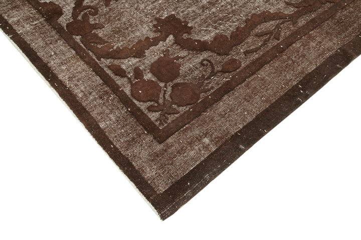 7x11 Brown Over Dyed Rug - 25451