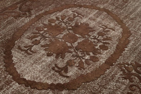 7x11 Brown Over Dyed Rug - 25451