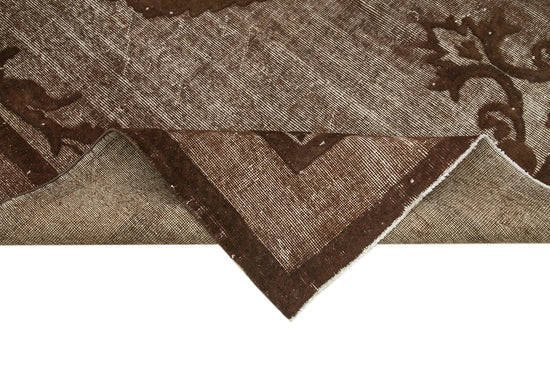 7x11 Brown Over Dyed Rug - 25451
