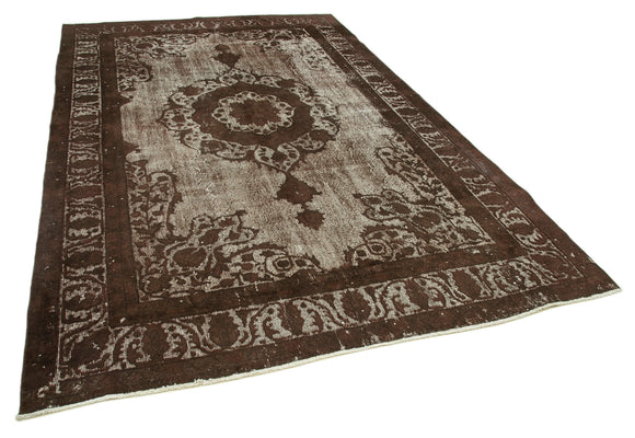 7x11 Brown Over Dyed Rug - 25453