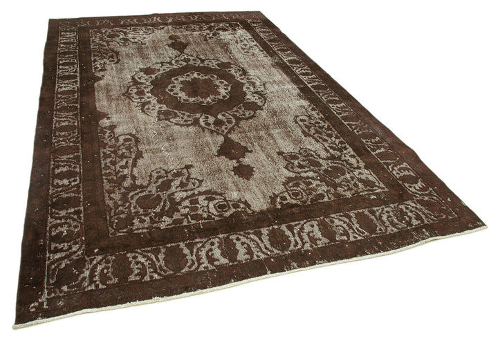 7x11 Brown Over Dyed Rug - 25453