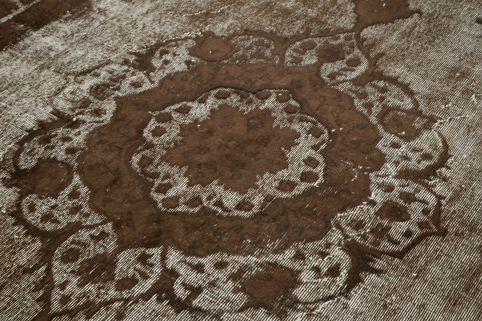 7x11 Brown Over Dyed Rug - 25453