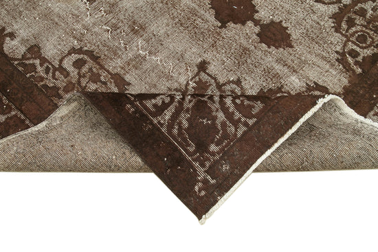 7x11 Brown Over Dyed Rug - 25453