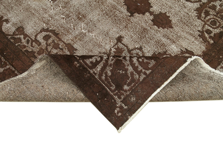 7x11 Brown Over Dyed Rug - 25453
