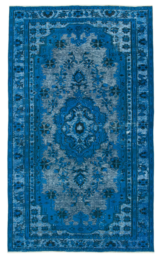 6x9 Blue Over Dyed Rug - 25455