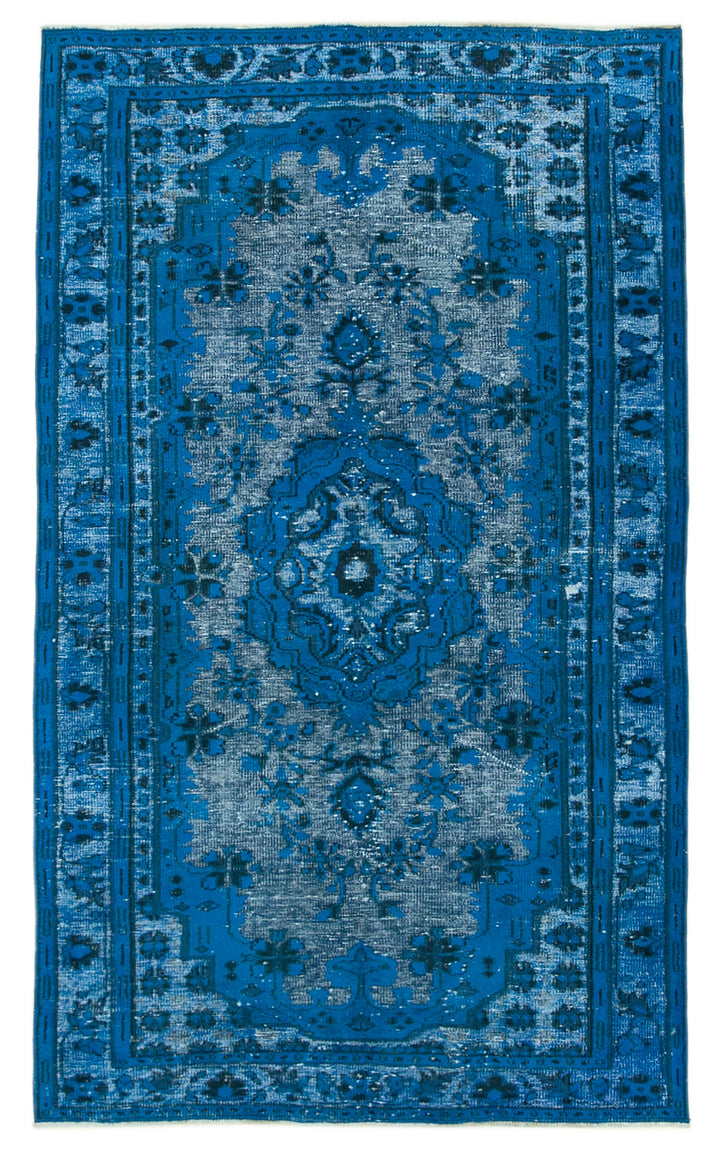 6x9 Blue Over Dyed Rug - 25455