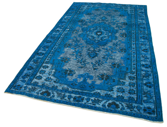 6x9 Blue Over Dyed Rug - 25455
