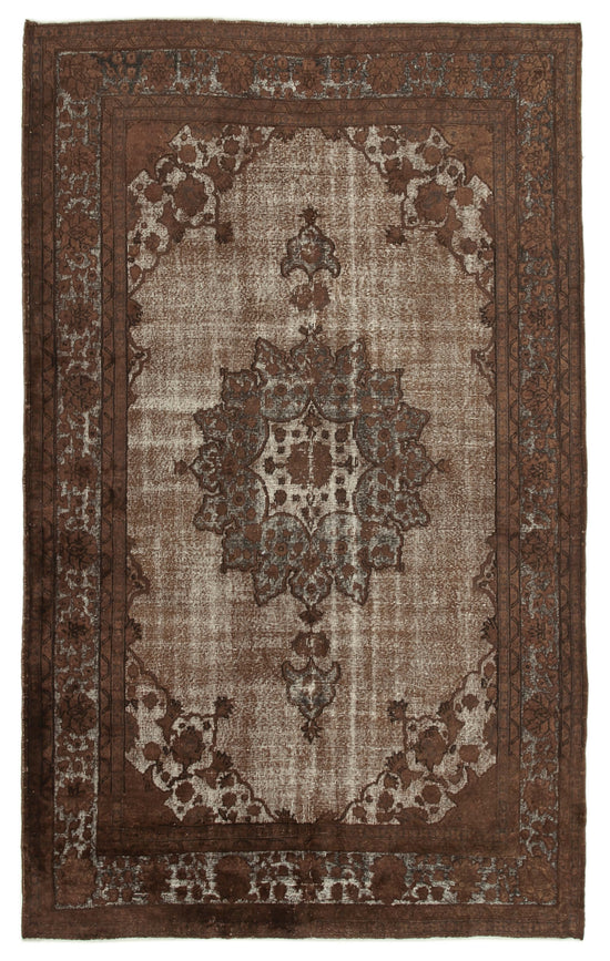 7x11 Brown Over Dyed Rug - 25459