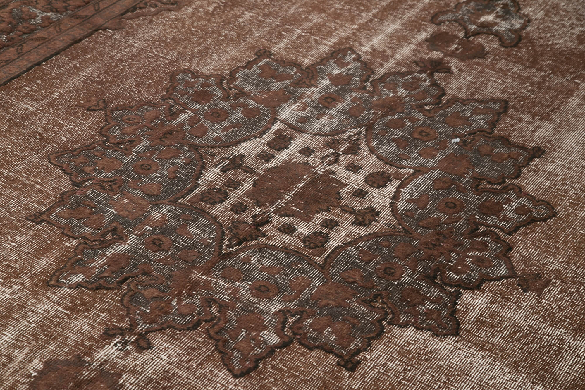 7x11 Brown Over Dyed Rug - 25459