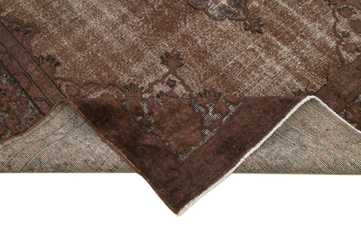7x11 Brown Over Dyed Rug - 25459