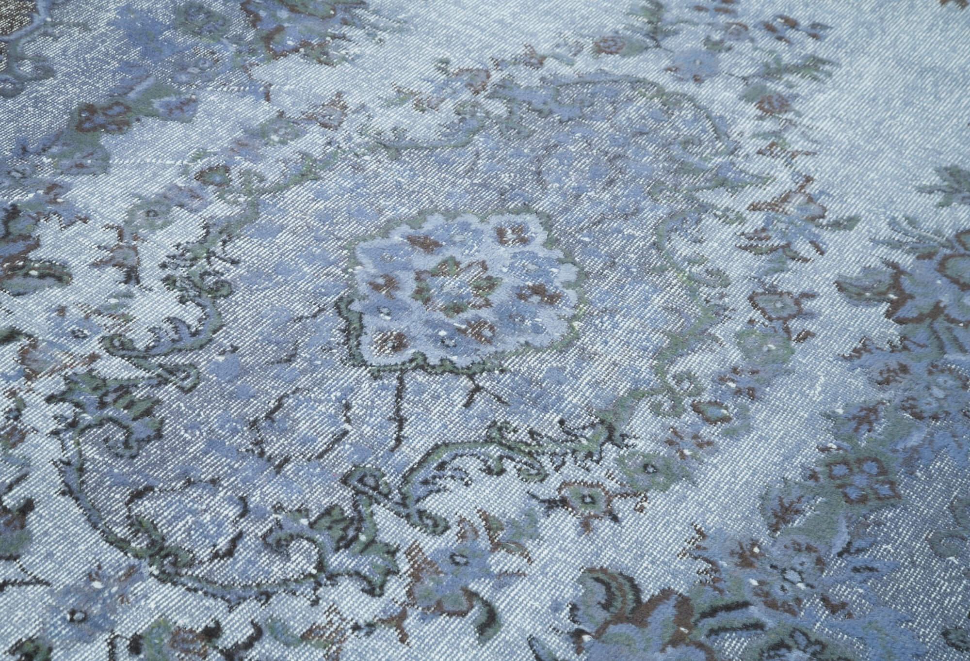 6x9 Blue Over Dyed Rug - 25467