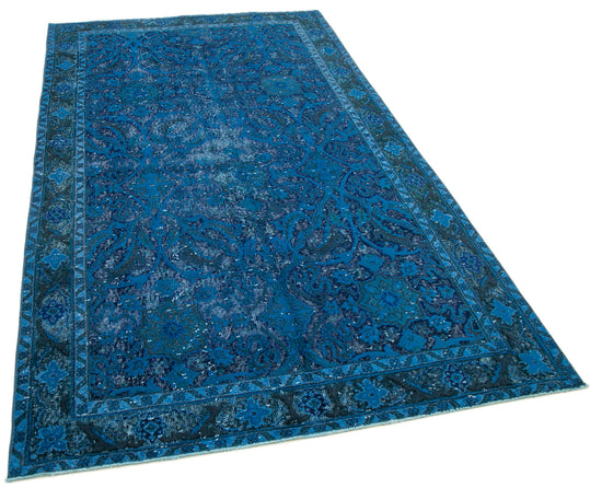 5x9 Blue Over Dyed Rug - 25474