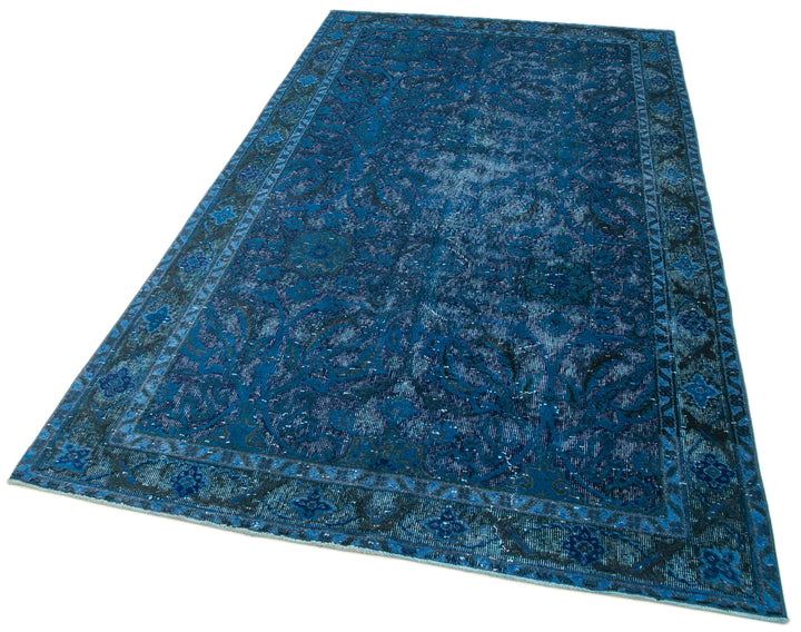 5x9 Blue Over Dyed Rug - 25474