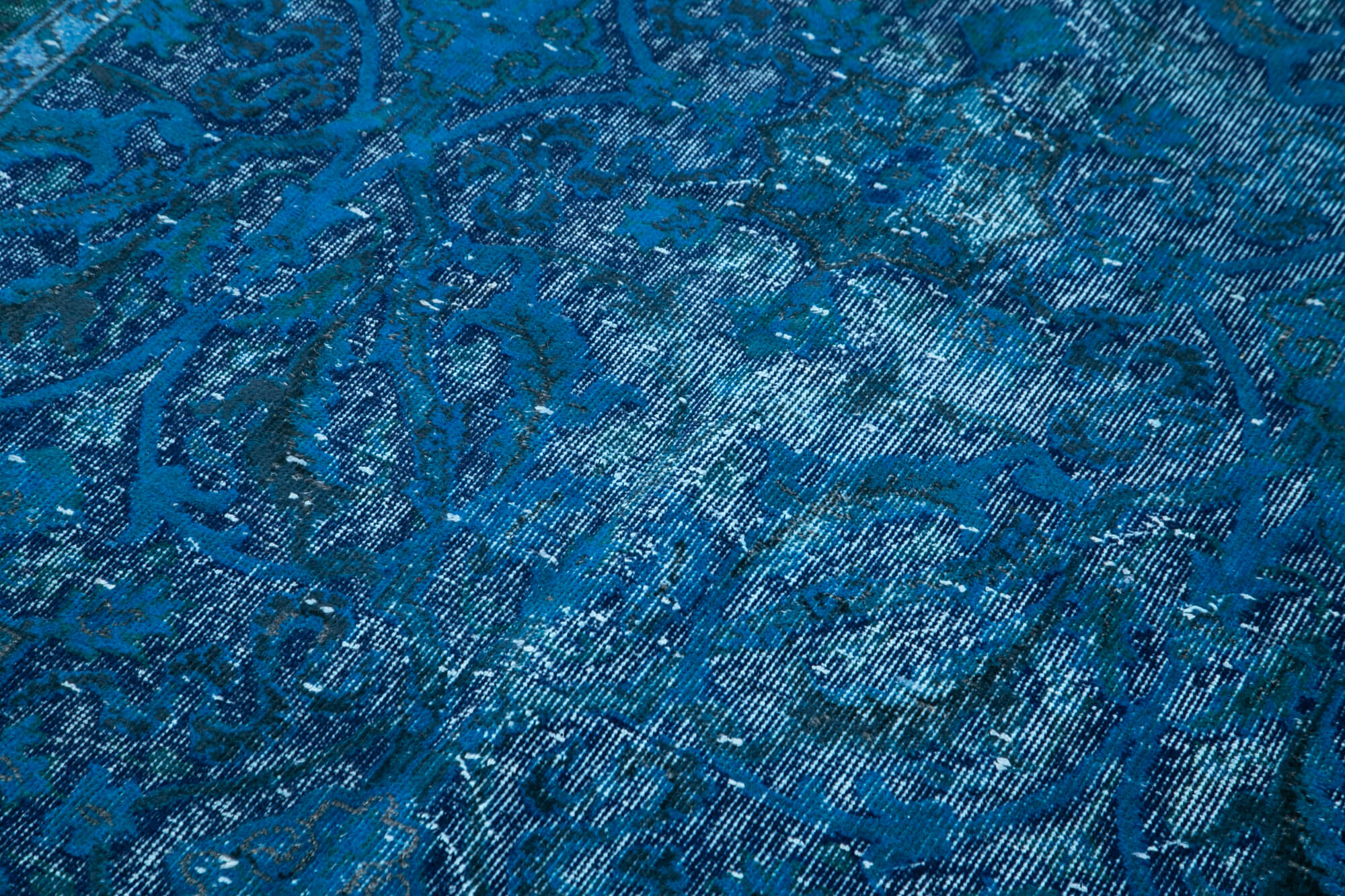 5x9 Blue Over Dyed Rug - 25474