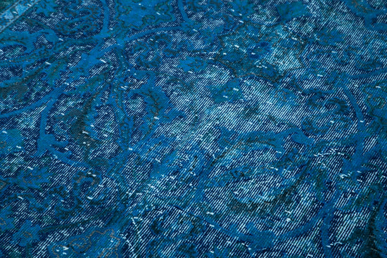 5x9 Blue Over Dyed Rug - 25474