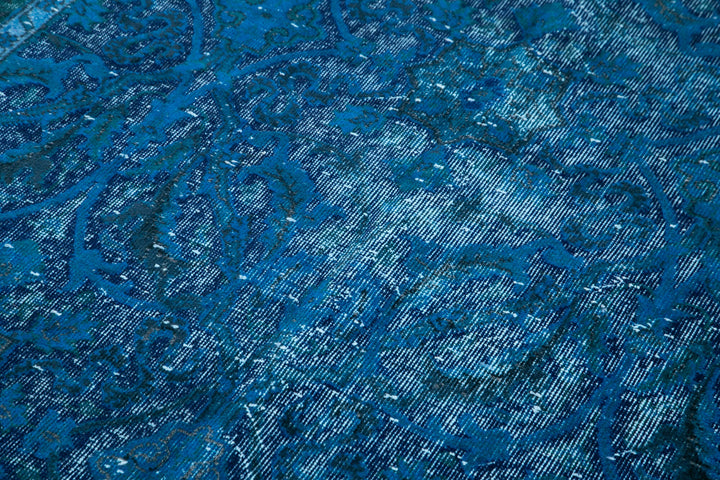 5x9 Blue Over Dyed Rug - 25474