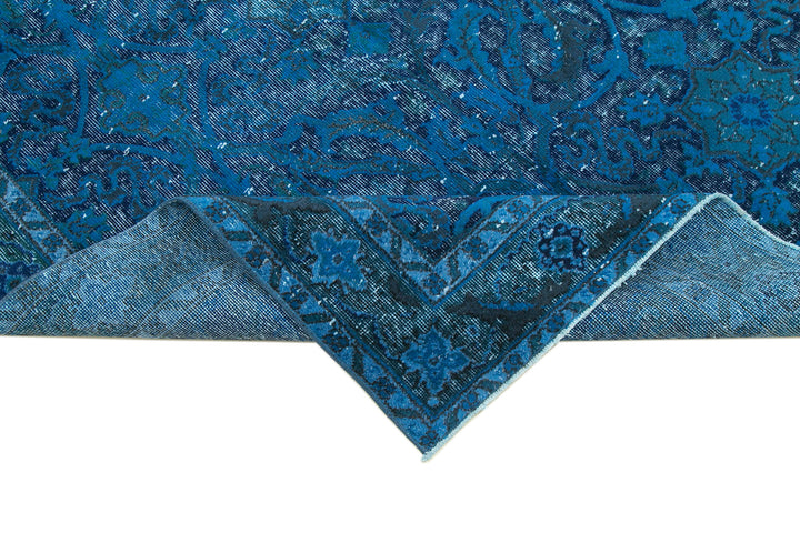 5x9 Blue Over Dyed Rug - 25474