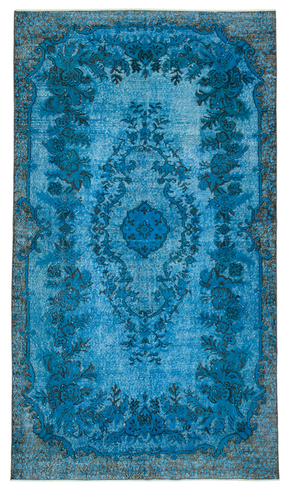 6x10 Blue Over Dyed Rug - 25479