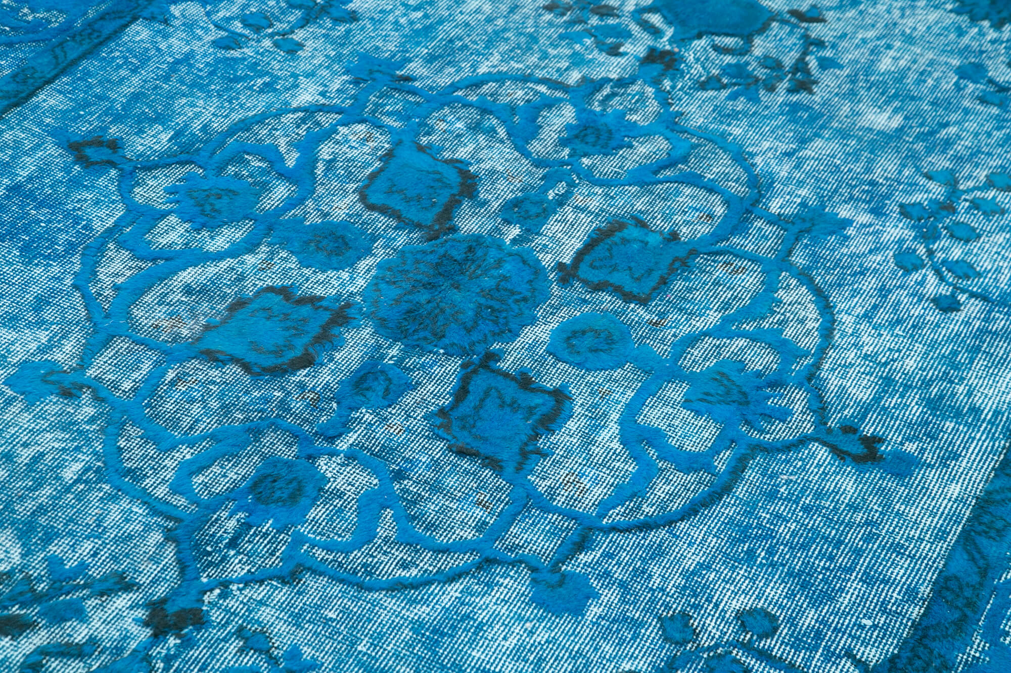 5x9 Blue Over Dyed Rug - 25484