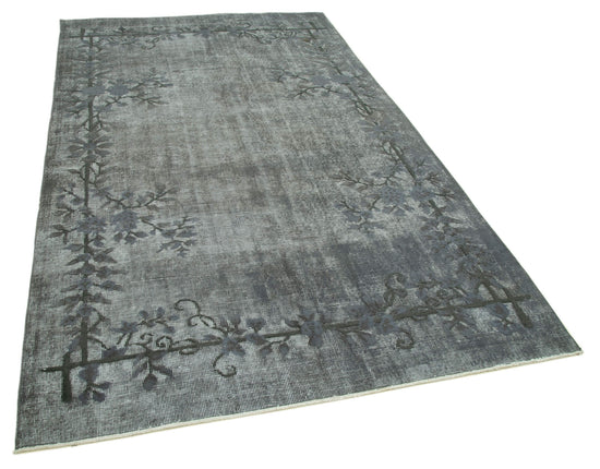 5x9 Grey Over Dyed Rug - 25495