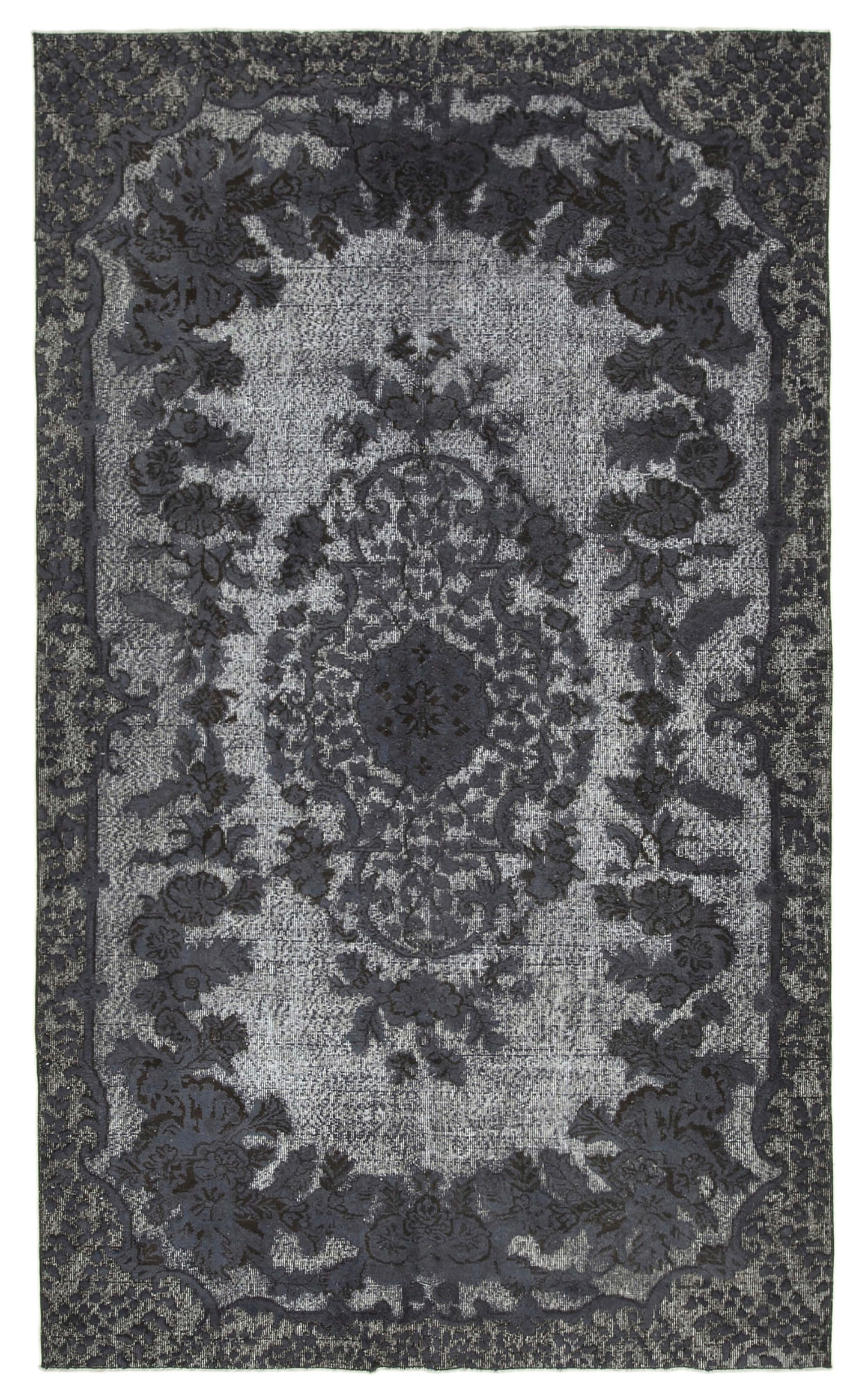 6x10 Grey Over Dyed Rug - 25507