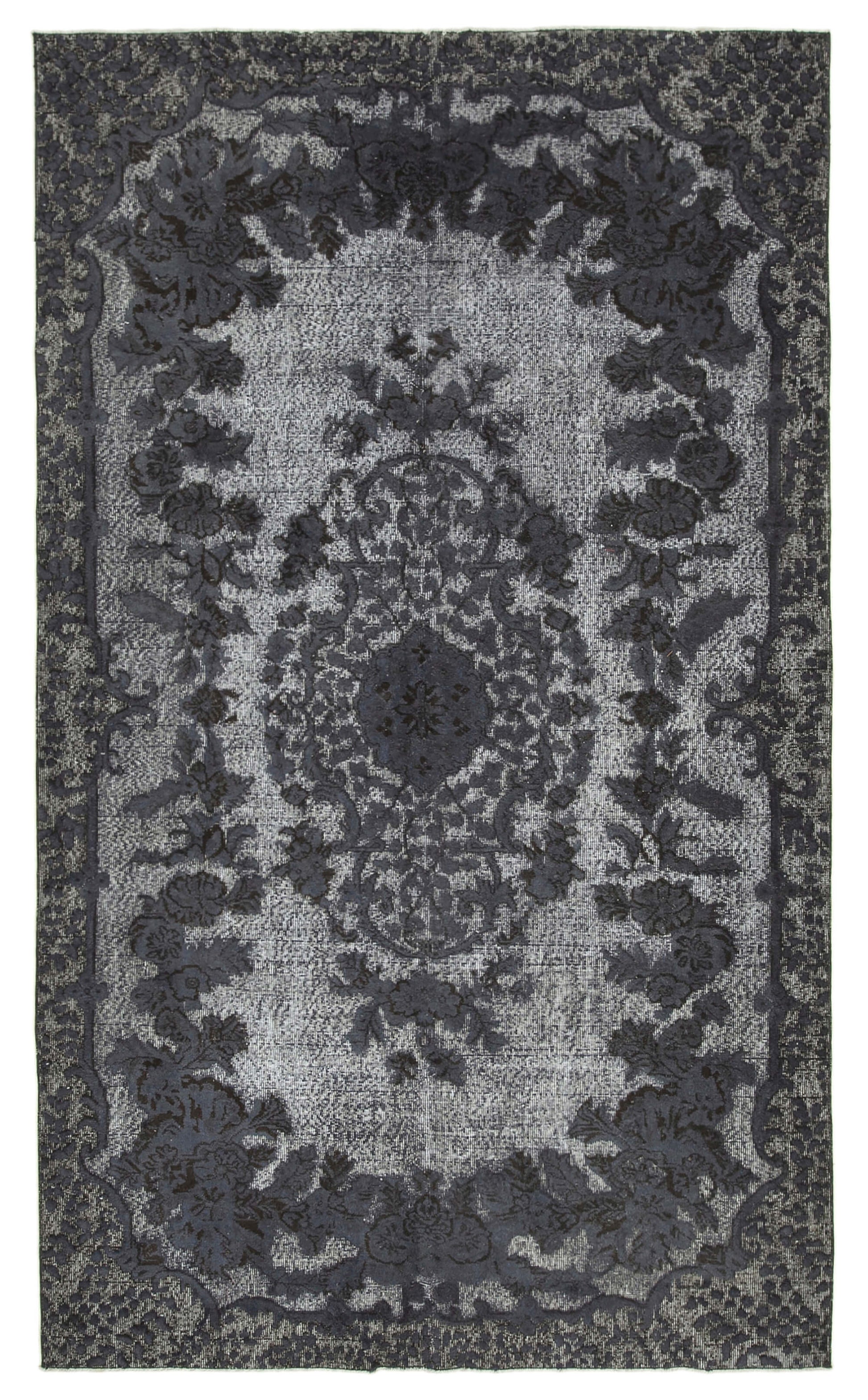 6x10 Grey Over Dyed Rug - 25507