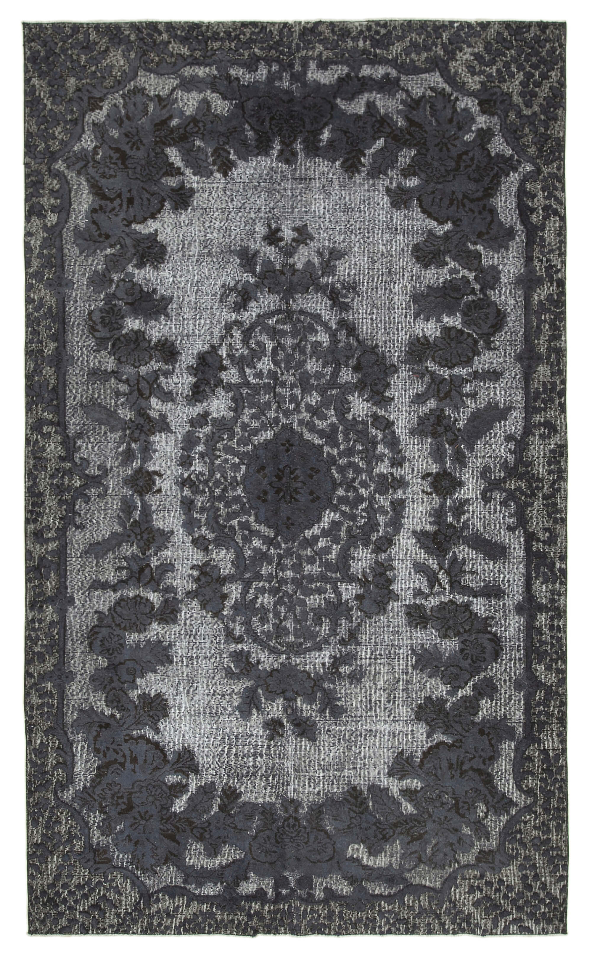 6x10 Grey Over Dyed Rug - 25507