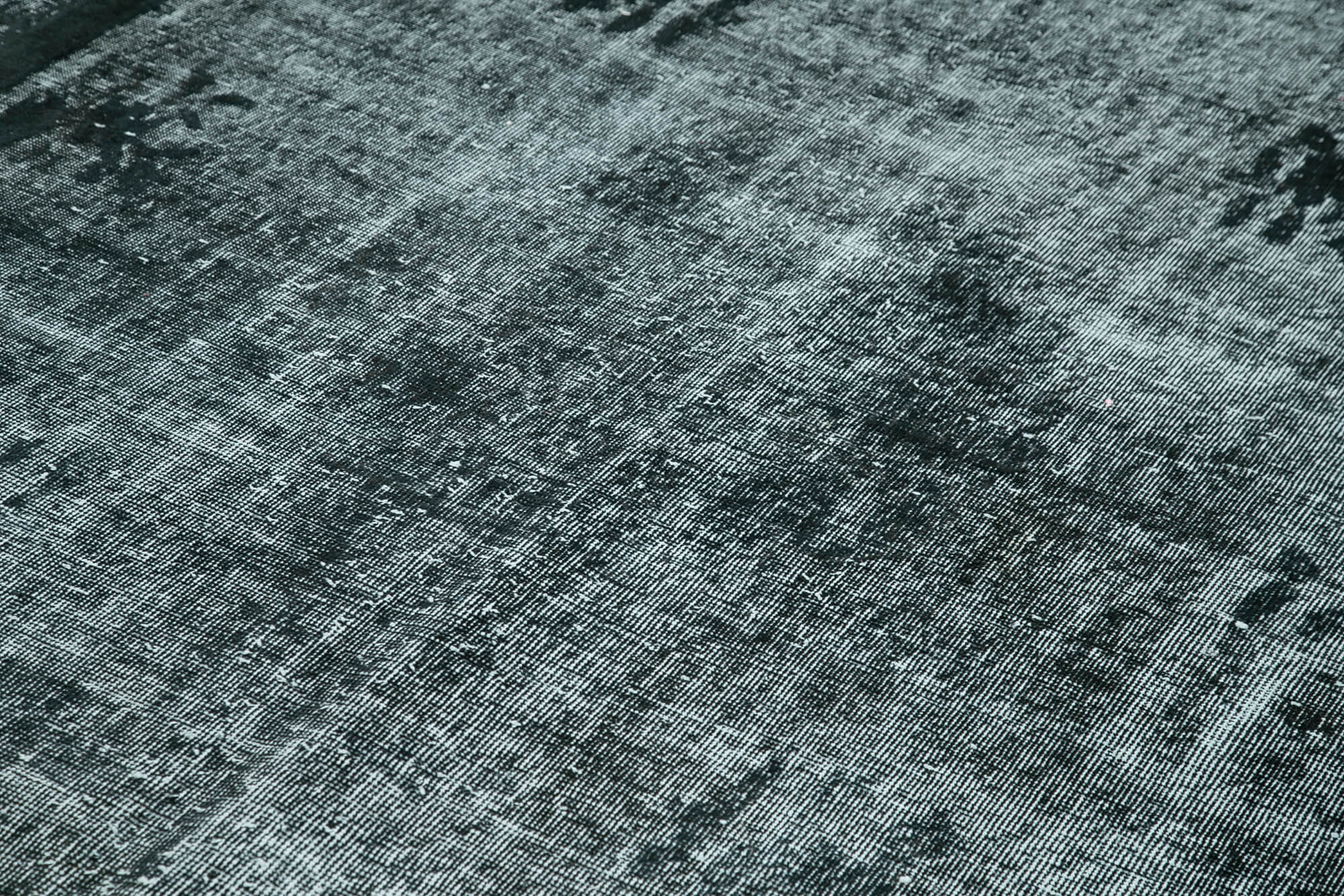 7x11 Black Over Dyed Rug - 25514