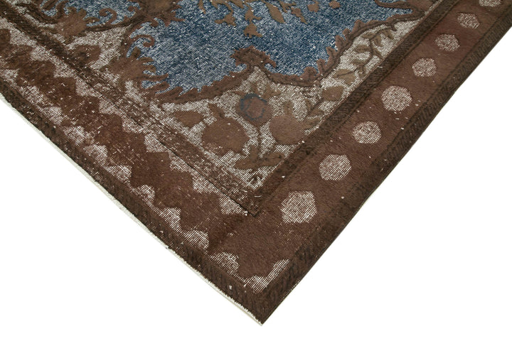 7x10 Brown Over Dyed Rug - 25518