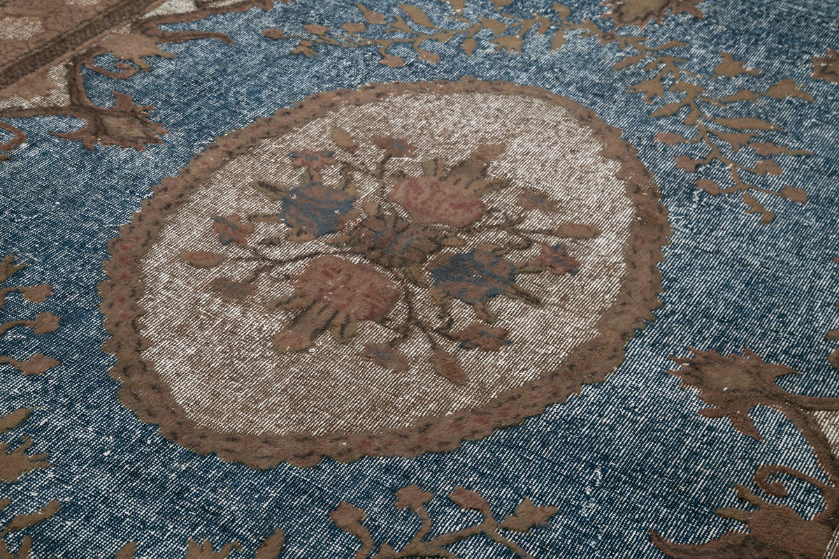 7x10 Brown Over Dyed Rug - 25518