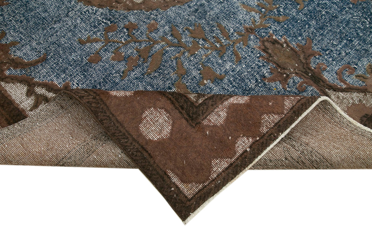 7x10 Brown Over Dyed Rug - 25518