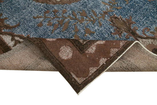 7x10 Brown Over Dyed Rug - 25518