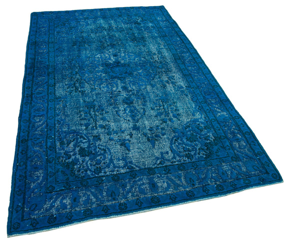 5x8 Blue Over Dyed Rug - 25526