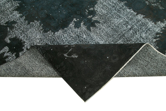 6x9 Black Over Dyed Rug - 25534