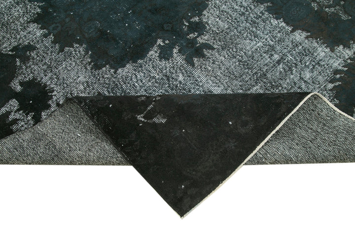 6x9 Black Over Dyed Rug - 25534