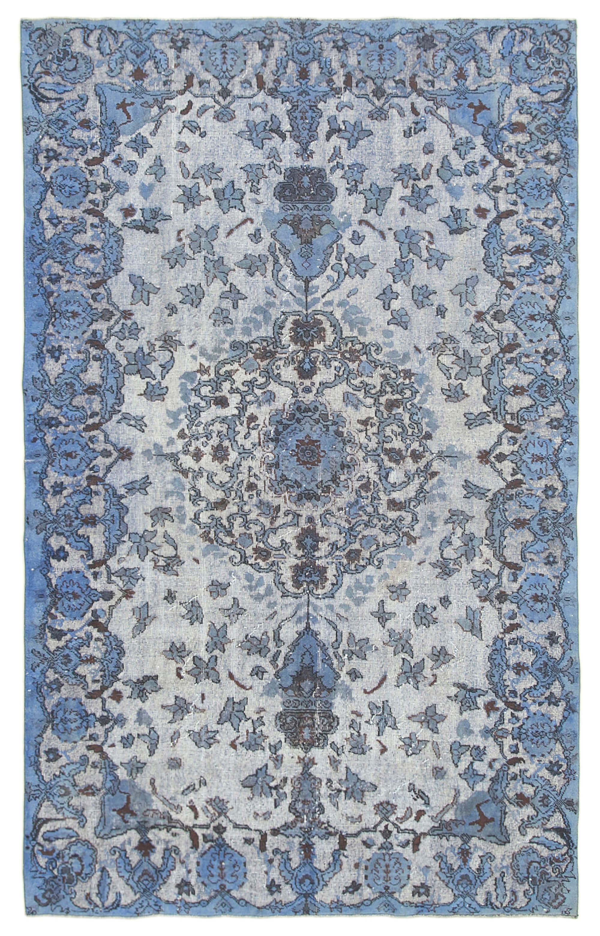 6x10 Blue Over Dyed Rug - 25536