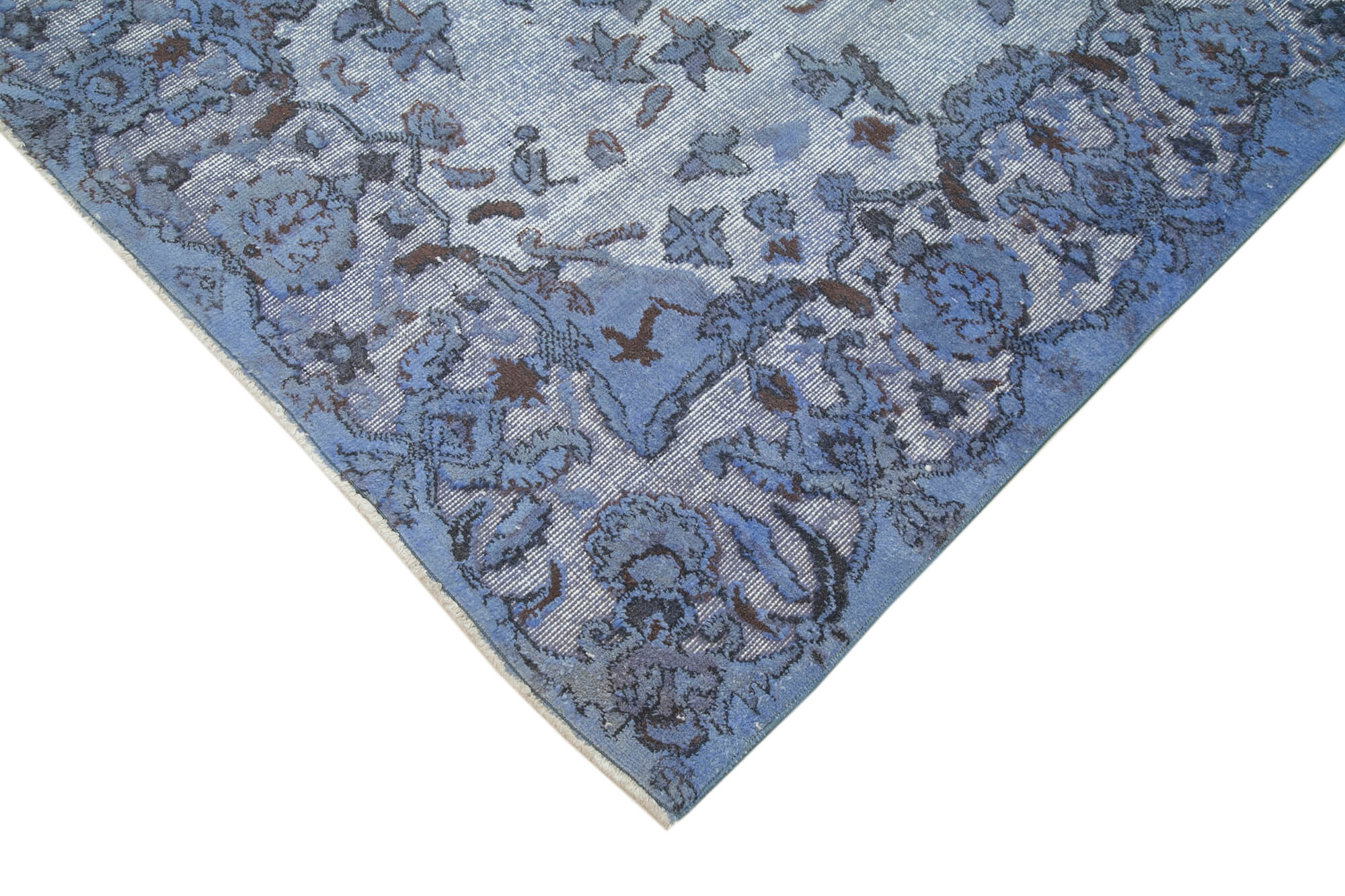 6x10 Blue Over Dyed Rug - 25536