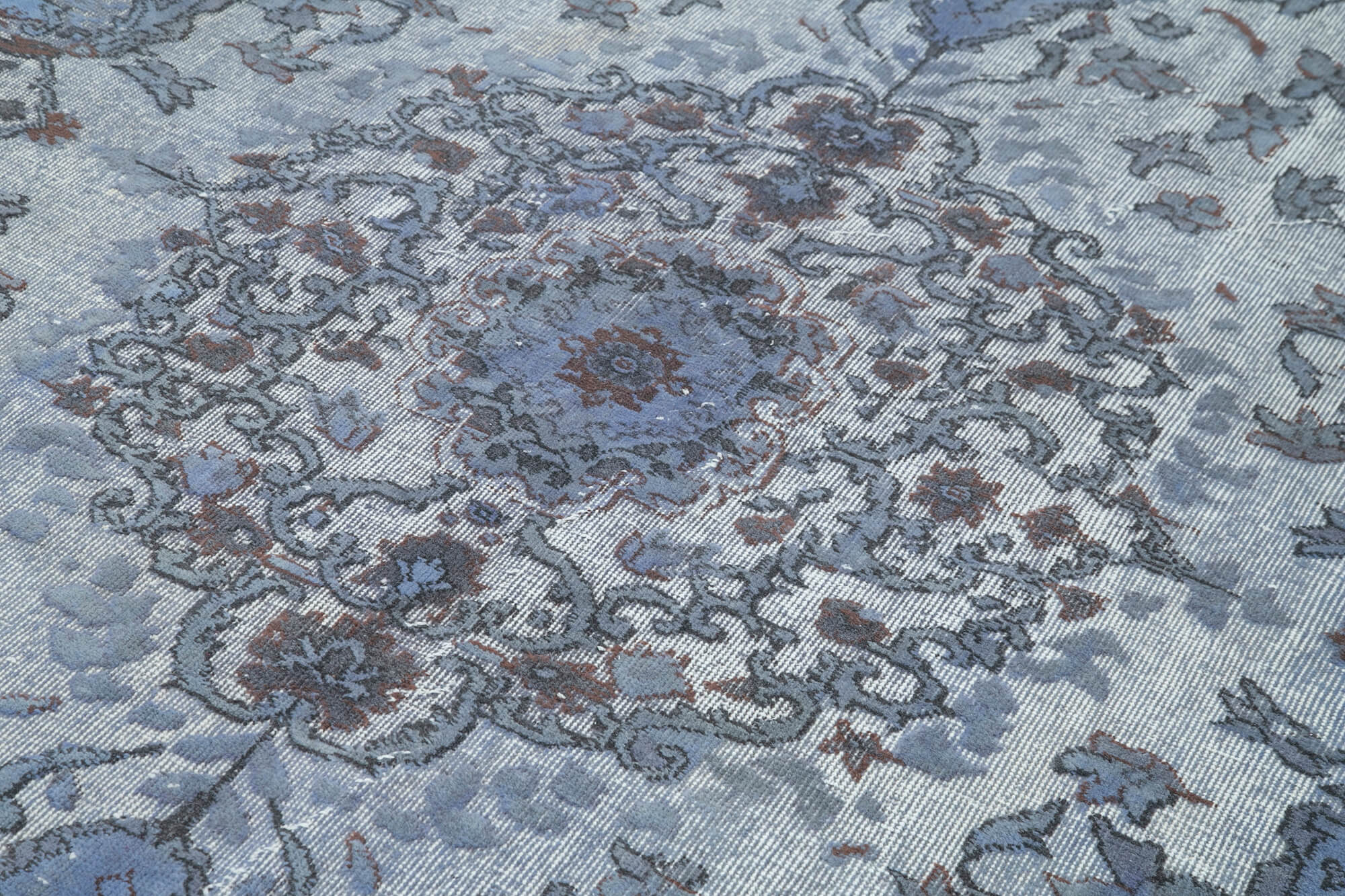 6x10 Blue Over Dyed Rug - 25536