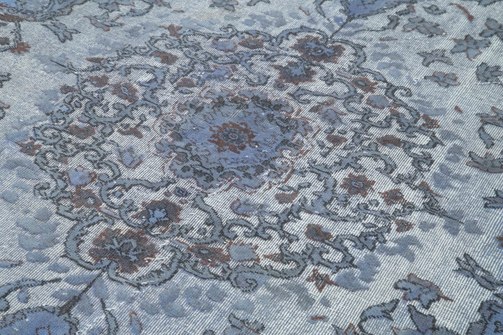 6x10 Blue Over Dyed Rug - 25536