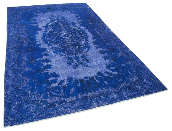 6x9 Blue Over Dyed Rug - 25538