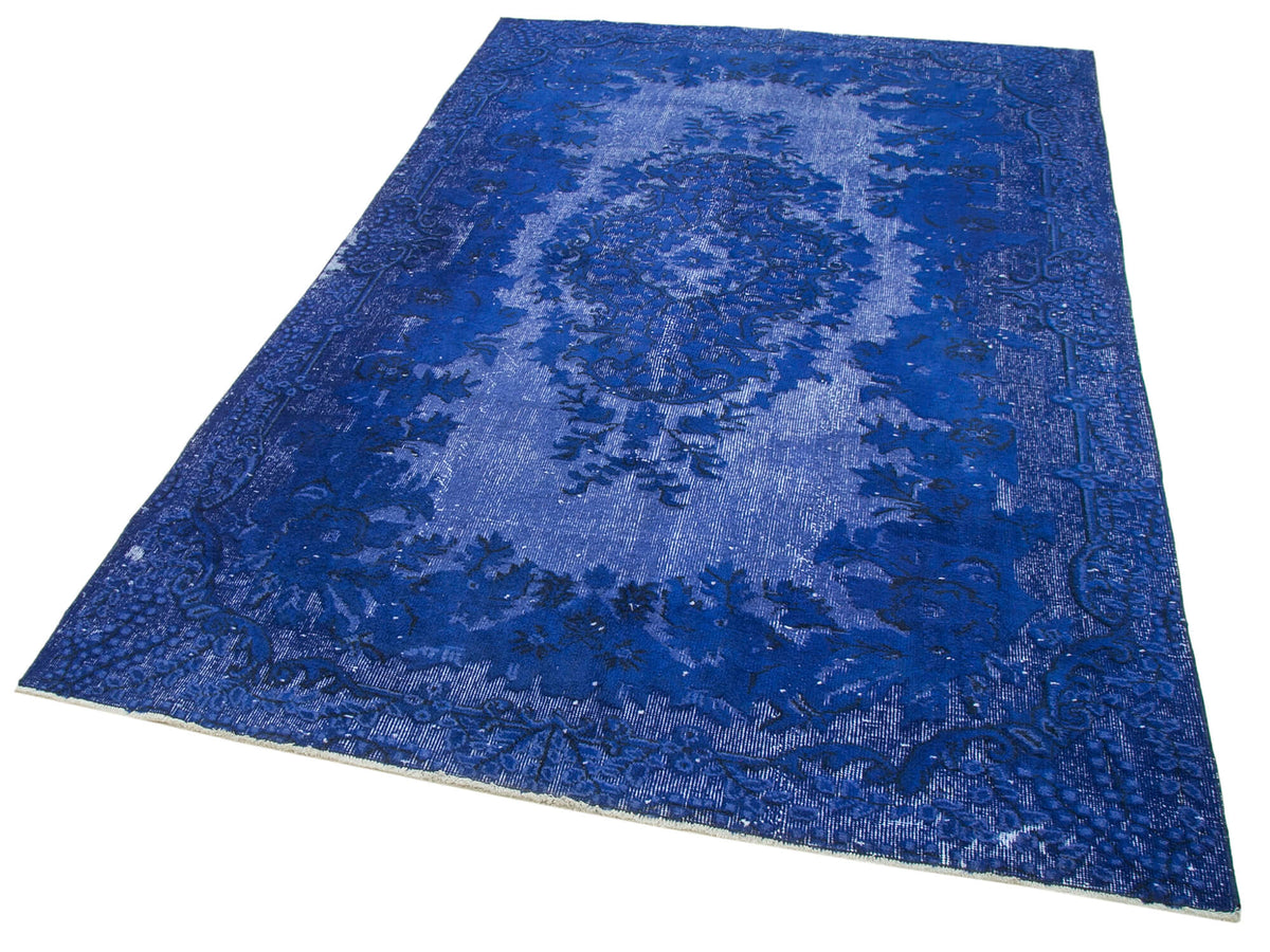 6x9 Blue Over Dyed Rug - 25538