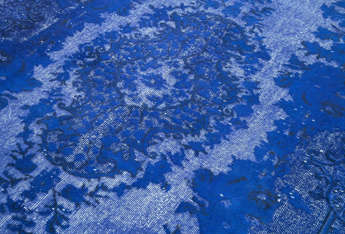 6x9 Blue Over Dyed Rug - 25538