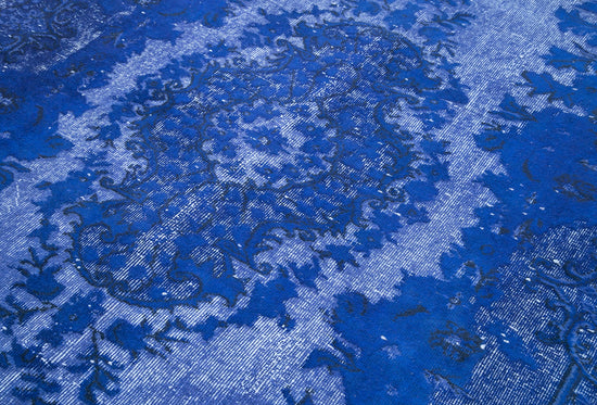 6x9 Blue Over Dyed Rug - 25538