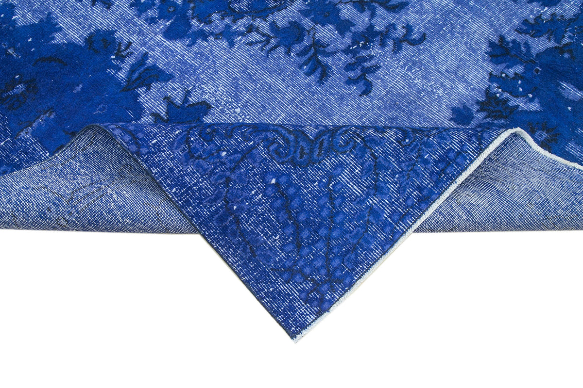 6x9 Blue Over Dyed Rug - 25538
